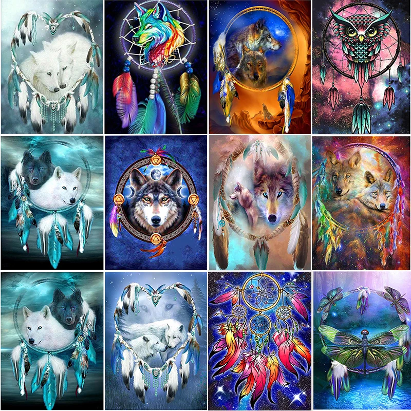 Wolf Dream Owl Fantasia Decorative Paintings Diy Customized Cross Stitch Kit Art Diamond Painting New Collection 2022 Quadro
Wolf Dream Owl Fantasia Decorative Paintings Diy Customized Cross Stitch Kit Art Diamond Painting New Collection 2022 Quadro