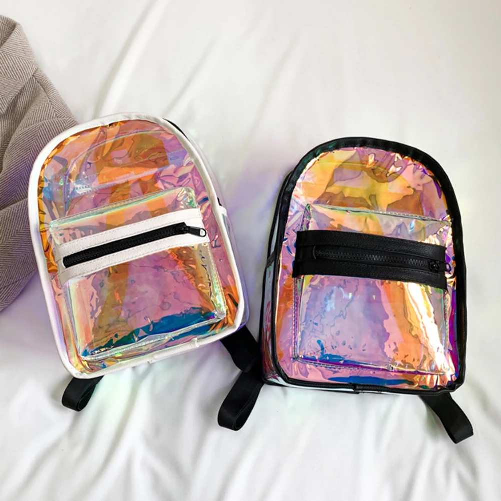 Fashion PVC Transparent Backpack Personality Rucksack Shoulders Bags For Women Girls School Books Bag Travel Backpack Knapsack
Fashion PVC Transparent Backpack Personality Rucksack Shoulders Bags For Women Girls School Books Bag Travel Backpack Knapsack