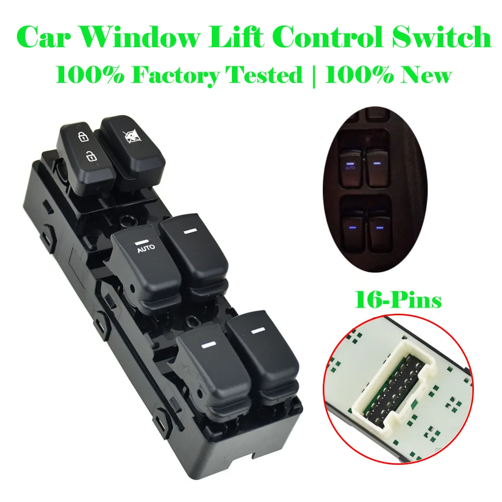 93570-3S000 935703S000 Front Left Master Power Window Switch For Hyundai Sonata 2011 2012 2013 2014 Car Accessories
93570-3S000 935703S000 Front Left Master Power Window Switch For Hyundai Sonata 2011 2012 2013 2014 Car Accessories