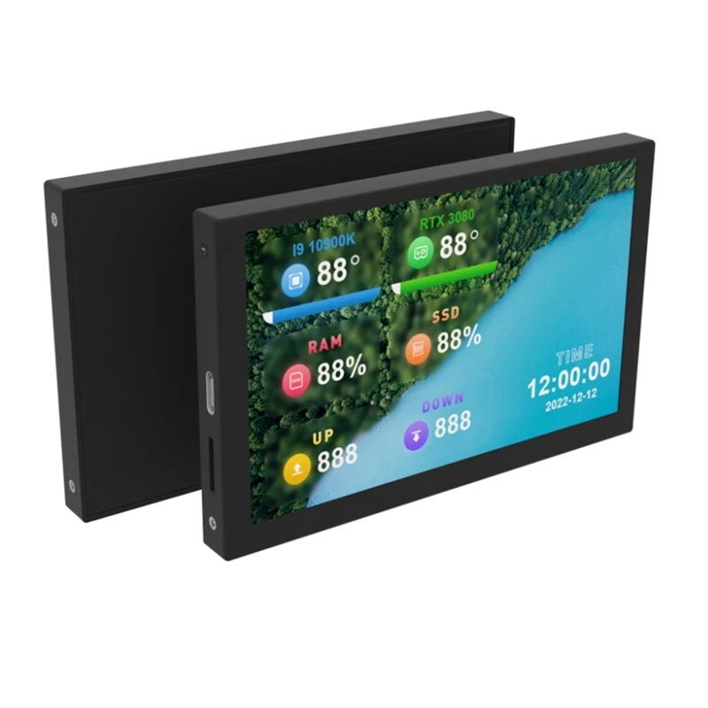 5 Inch Computer Monitor For Mini ITX Case IPS TYPE-C Secondary Screen CPU GPU RAM HDD USB Display Freely AIDA64
5 Inch Computer Monitor For Mini ITX Case IPS TYPE-C Secondary Screen CPU GPU RAM HDD USB Display Freely AIDA64