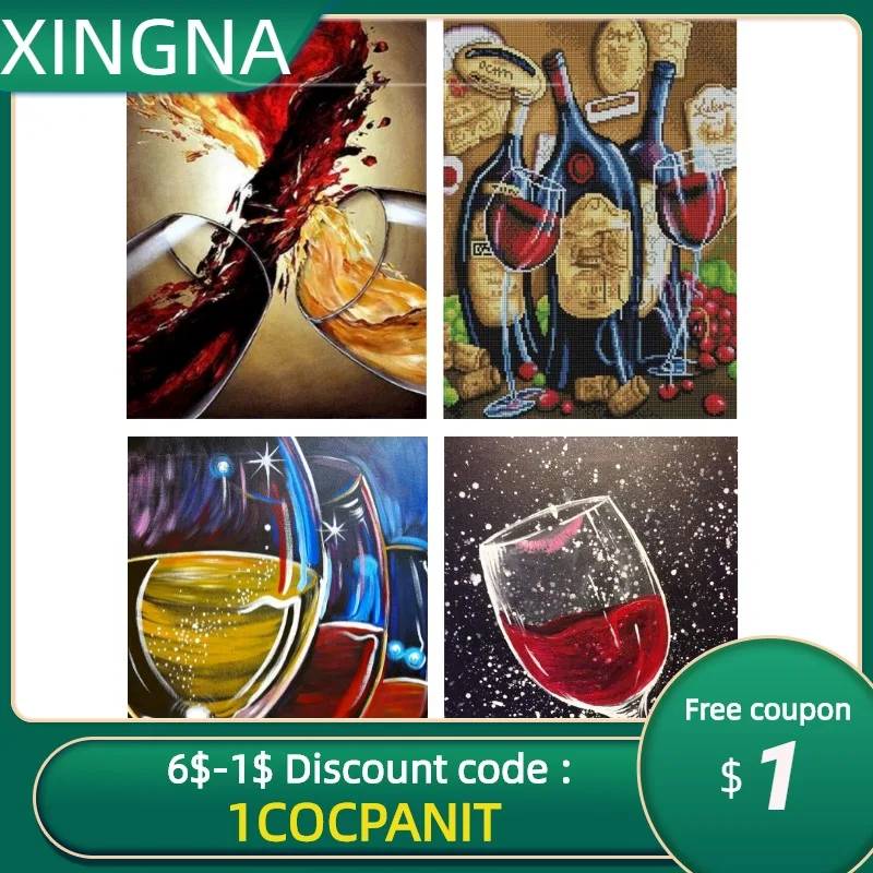 5D Diamond Pianting Kits for Adult "Wine Cup" Animal Diamond Painting Cross Stitch Rhinestone Home Decoration
5D Diamond Pianting Kits for Adult "Wine Cup" Animal Diamond Painting Cross Stitch Rhinestone Home Decoration
