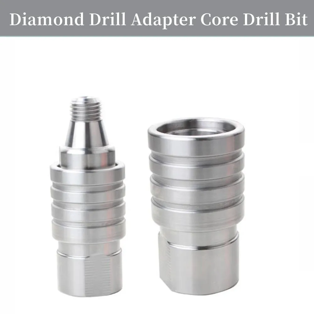 Diamond Drill Adapter Core Drill Bit Aluminum Alloy Female/Male Connector For Wall Concrete Perforator Drilling Brick Wall
Diamond Drill Adapter Core Drill Bit Aluminum Alloy Female/Male Connector For Wall Concrete Perforator Drilling Brick Wall