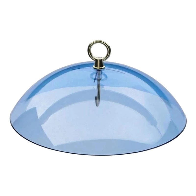 3X Protective Dome Cover For Hanging Bird Feeders Bird Feeders Rain Cover Guard Squirrel Proof Baffle Blue
3X Protective Dome Cover For Hanging Bird Feeders Bird Feeders Rain Cover Guard Squirrel Proof Baffle Blue