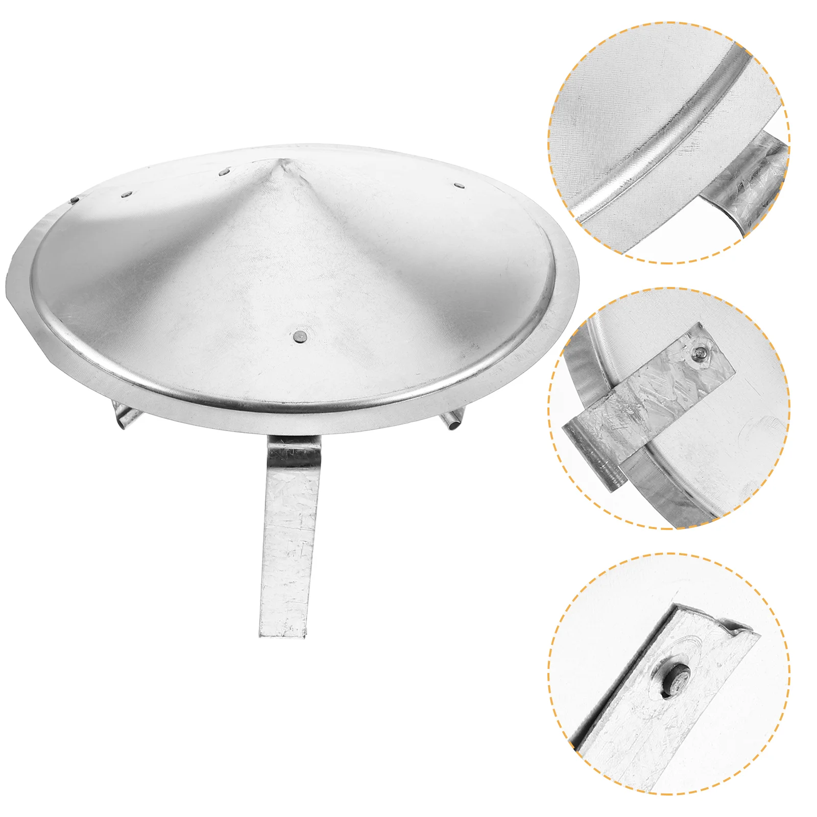 Chimney Rainproof Cover Waterproof Smoke Funnel Rainproof Cover for Roof Vent 
Chimney Rainproof Cover Waterproof Smoke Funnel Rainproof Cover for Roof Vent