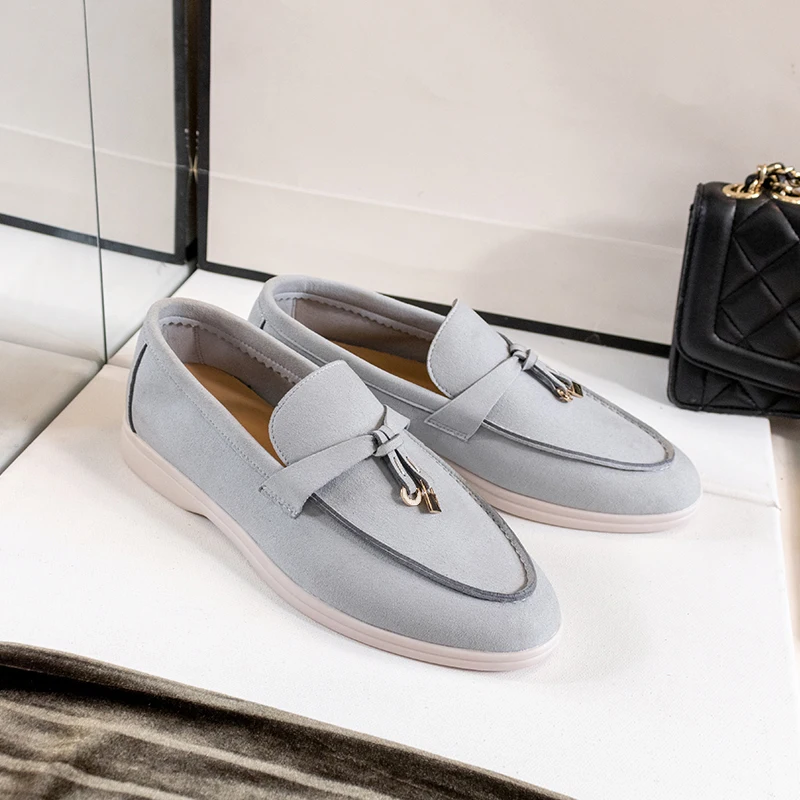 Women's Luxury Flat Shoes for Women 2023 Loafers Men Moccasins Loafers Genuine Leather Round Toe Female Free Shipping Offer
Women's Luxury Flat Shoes for Women 2023 Loafers Men Moccasins Loafers Genuine Leather Round Toe Female Free Shipping Offer