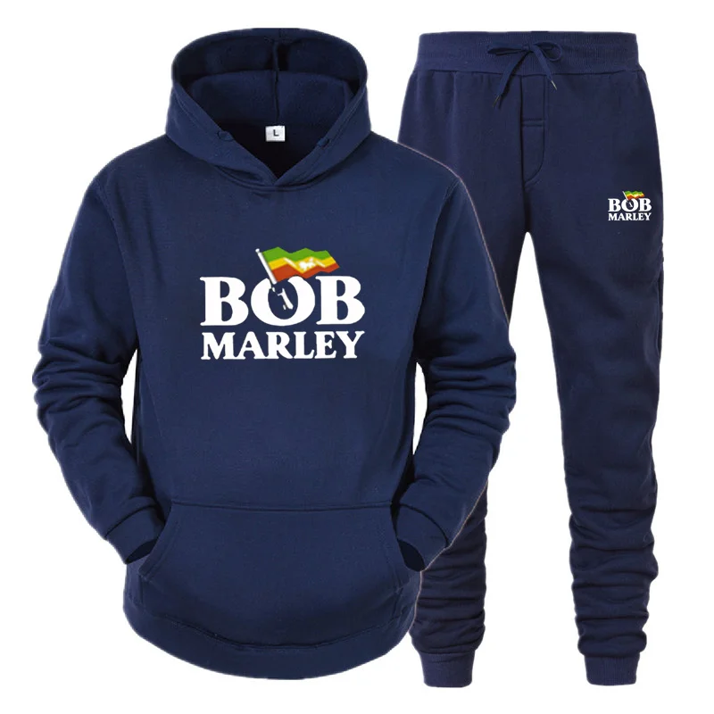 Winter Fashion Men's Women's Hoodie Set Musical Style Graphic Harajuku Bob Marley Printed Long Sleeve + Pants Casual Sweatshirt
Winter Fashion Men's Women's Hoodie Set Musical Style Graphic Harajuku Bob Marley Printed Long Sleeve + Pants Casual Sweatshirt