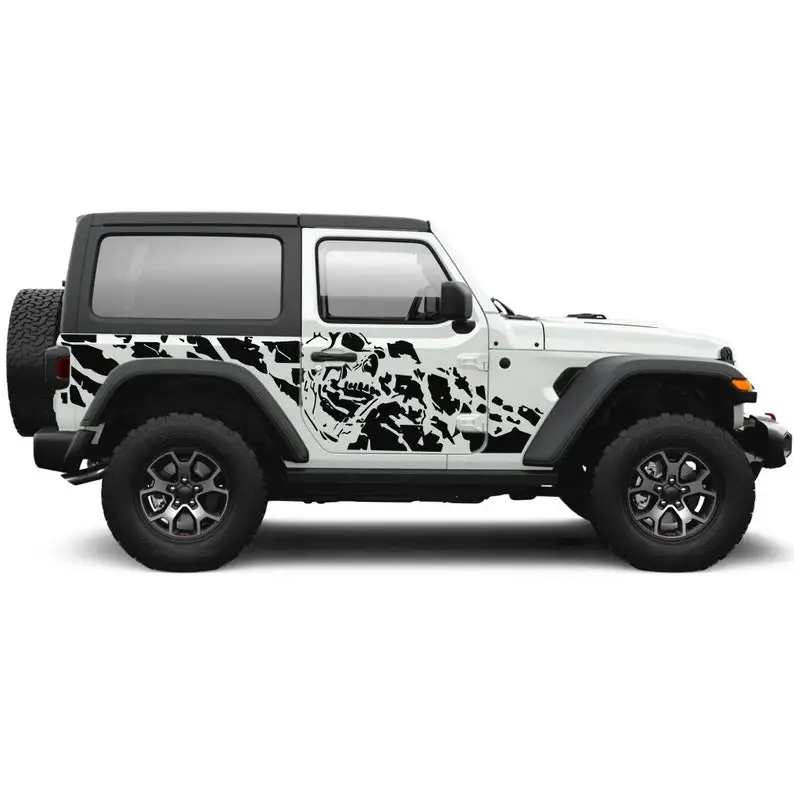 Nightmare side graphics decals compatible with Jeep Wrangler JL 2 doors 2019 2020 2021 2022 Rubicon Sahara
Nightmare side graphics decals compatible with Jeep Wrangler JL 2 doors 2019 2020 2021 2022 Rubicon Sahara