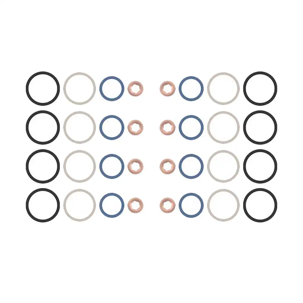 32 Pieces Set Rubber Auto Fuel Jet O-ring Portable Anti-corrosive Replacement Repairing Modified Upgrading Sealing Ring
32 Pieces Set Rubber Auto Fuel Jet O-ring Portable Anti-corrosive Replacement Repairing Modified Upgrading Sealing Ring