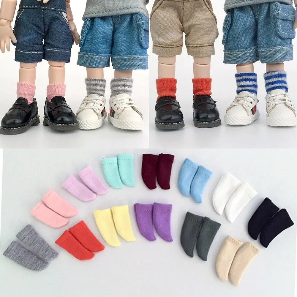 Short Ob11 Doll Socks Solid Color Cotton 1/12 BJD Doll Socks Colorful Candy Color Doll Short Striped Socks 1/12 Bjd Doll
Short Ob11 Doll Socks Solid Color Cotton 1/12 BJD Doll Socks Colorful Candy Color Doll Short Striped Socks 1/12 Bjd Doll