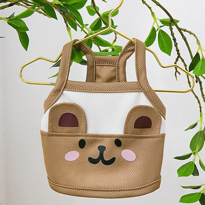 Bear Suspenders Vest Pet Dog Clothes Cartoon Mesh Breathable Clothing Dogs Thin Cute Chihuahua Print Summer Brown Boy Mascotas
Bear Suspenders Vest Pet Dog Clothes Cartoon Mesh Breathable Clothing Dogs Thin Cute Chihuahua Print Summer Brown Boy Mascotas