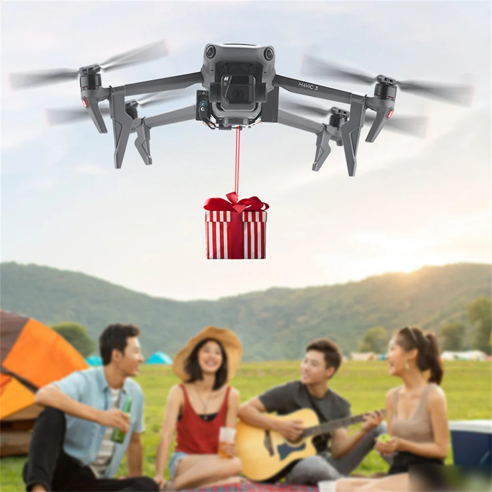 Дрон Airdrop система для DJI Mavic 3 рыболовная приманка обручальное кольцо подарок спасательная блесна аксессуары для дрона
Дрон Airdrop система для DJI Mavic 3 рыболовная приманка обручальное кольцо подарок спасательная блесна аксессуары для дрона