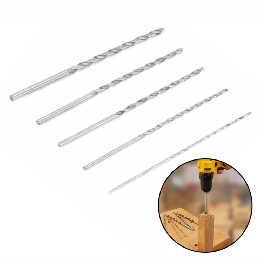 10Pcs HSS T1wist Drill Extra Long High Speed Steel Drill Bit Set 2mm/3mm/3.5mm/4mm/5mm Bits For Tile Stone Brick Hole Driling
10Pcs HSS T1wist Drill Extra Long High Speed Steel Drill Bit Set 2mm/3mm/3.5mm/4mm/5mm Bits For Tile Stone Brick Hole Driling
