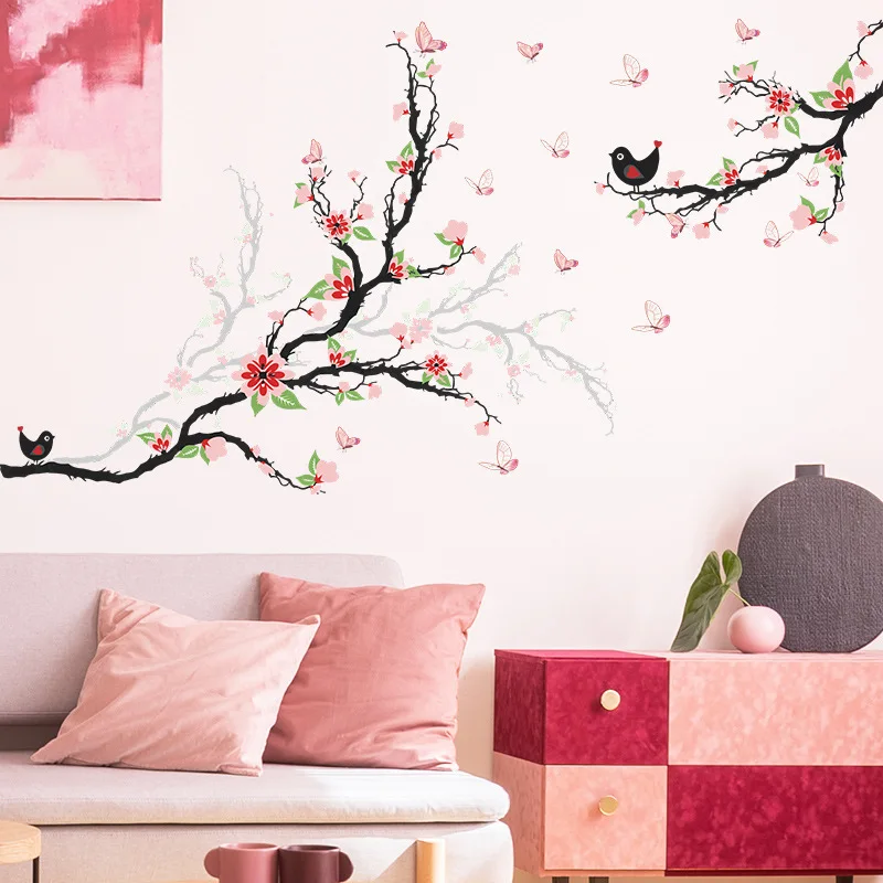 Zollor Branches Birds Butterflies Flowers Bedroom Porch Home Wall Decoration Wall Stickers Creative Decorative Sticker Removable
Zollor Branches Birds Butterflies Flowers Bedroom Porch Home Wall Decoration Wall Stickers Creative Decorative Sticker Removable