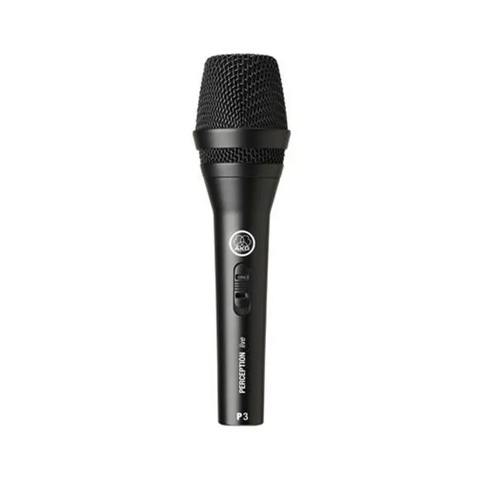 

Микрофон для живого вокала AKG P3S, черный
