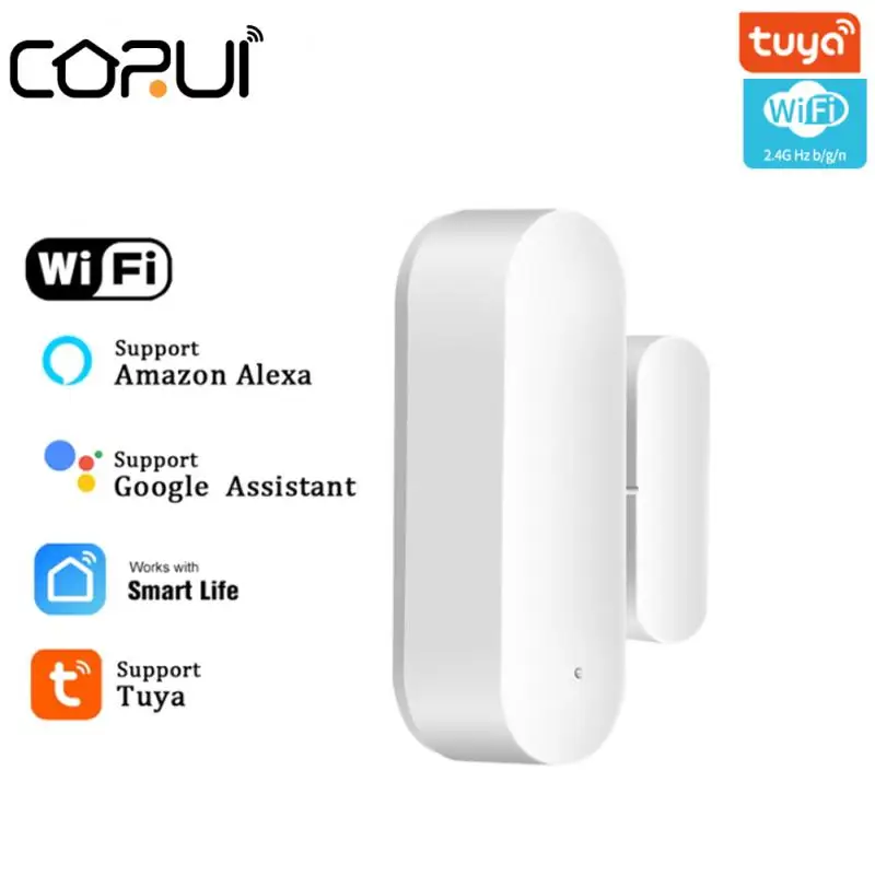 Tuya WiFi Smart Door Magnetic Sensor Smart Light Sensor Magnetic Alarm Detector 2 in 1 Work With Tuya Alexa Google Assistant
Tuya WiFi Smart Door Magnetic Sensor Smart Light Sensor Magnetic Alarm Detector 2 in 1 Work With Tuya Alexa Google Assistant