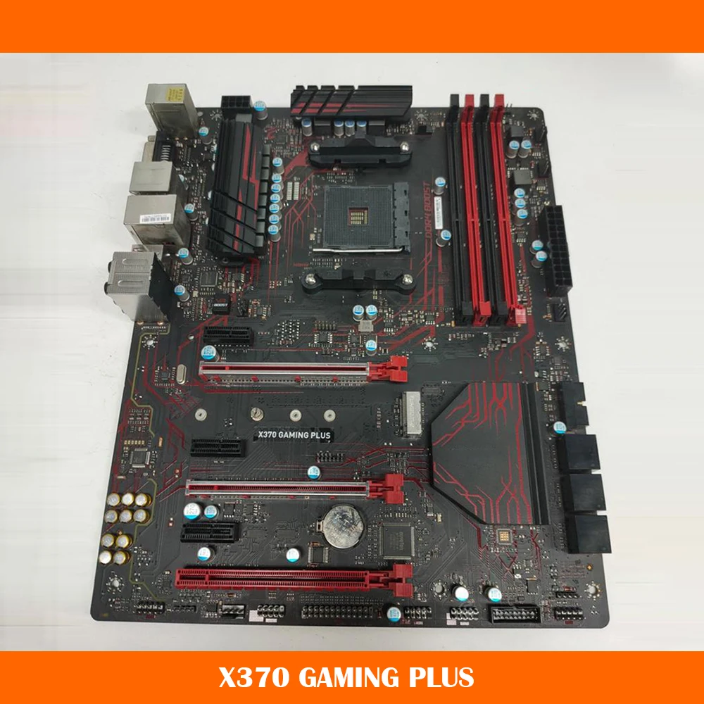 X370 GAMING PLUS For Msi AM4 DDR4 64GB USB2.0/3.1 M.2 SATA3 ATX PC Desktop Motherboard Original Quality Fast Ship
X370 GAMING PLUS For Msi AM4 DDR4 64GB USB2.0/3.1 M.2 SATA3 ATX PC Desktop Motherboard Original Quality Fast Ship