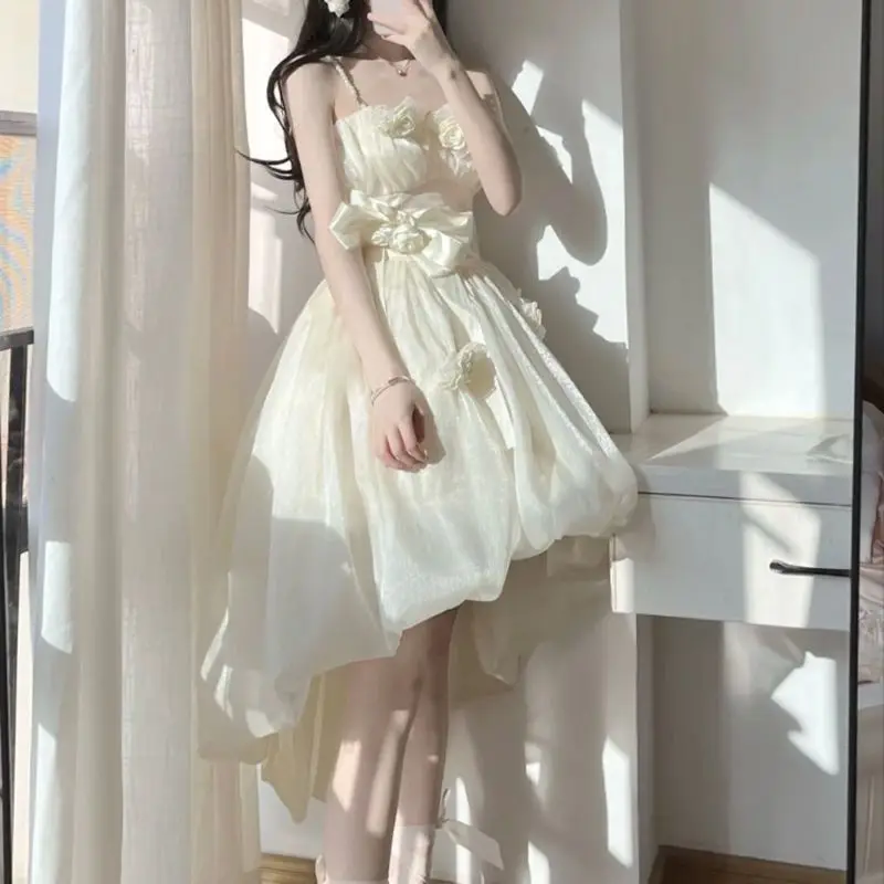 French First Love Slip Dress Summer New Gentle Three-Dimensional Flower Design Princess Skirt
French First Love Slip Dress Summer New Gentle Three-Dimensional Flower Design Princess Skirt