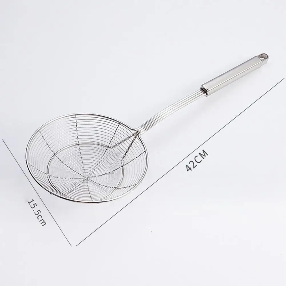 Noodle Strainer Colander Practical Stainless Steel Strong Endurance for Restaurant Strainer Spoon Kitchen Strainer Skimmer
Noodle Strainer Colander Practical Stainless Steel Strong Endurance for Restaurant Strainer Spoon Kitchen Strainer Skimmer