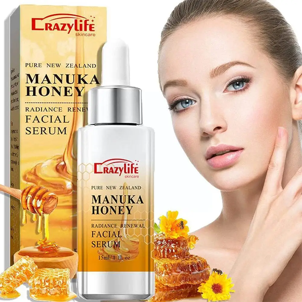 15ml Honey Gold Face Serum Repairing Essence Moisturizing Anti-wrinkle Pores Shrink Face Serum Control Oil Lifing J2I5
15ml Honey Gold Face Serum Repairing Essence Moisturizing Anti-wrinkle Pores Shrink Face Serum Control Oil Lifing J2I5