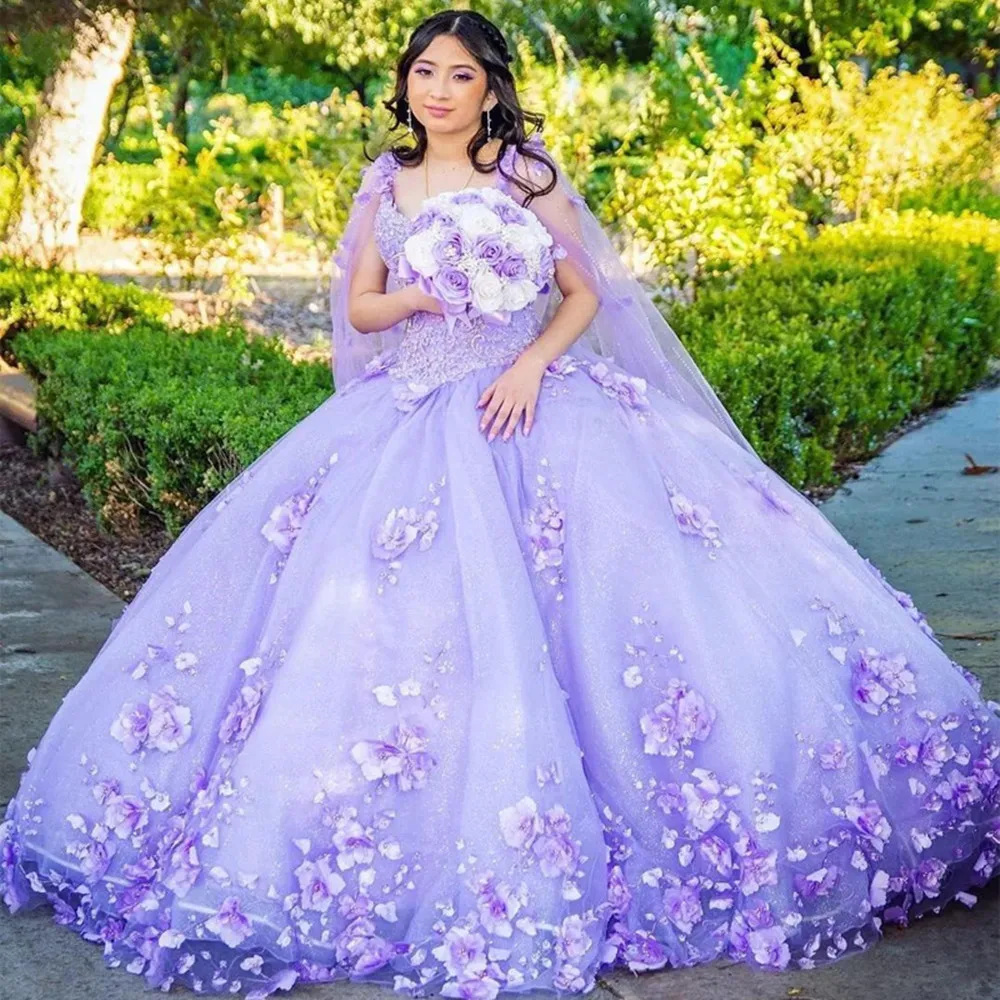 Purple Princess Quinceanera Dresses Ruffles Sweetheart Spaghetti Straps Sweet 15 Girls Dress vestidos de quinceañera
Purple Princess Quinceanera Dresses Ruffles Sweetheart Spaghetti Straps Sweet 15 Girls Dress vestidos de quinceañera