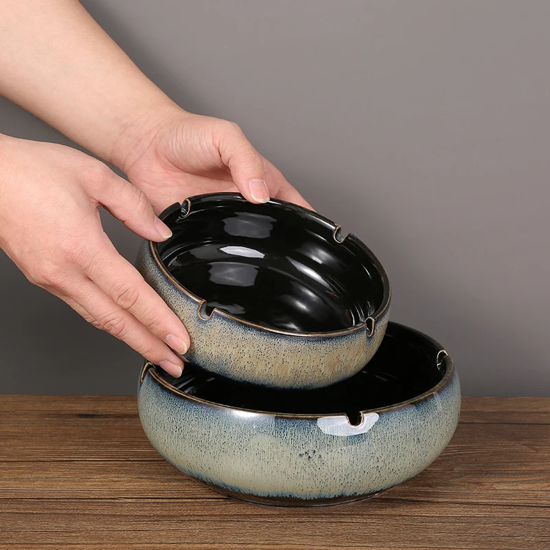 Zen New Chinese Ashtray Home Decoration High Grade Light Luxury Simple Household Living Room Tea Table Office
Zen New Chinese Ashtray Home Decoration High Grade Light Luxury Simple Household Living Room Tea Table Office