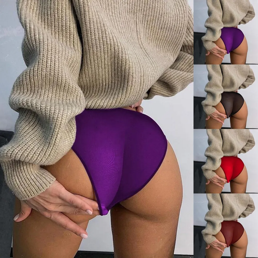 Womens Sexy Lingerie Panties Thong Ultra-thin Mesh Underwear Middle Waist Knicker See-through Underpants Translucent Sleepwear
Womens Sexy Lingerie Panties Thong Ultra-thin Mesh Underwear Middle Waist Knicker See-through Underpants Translucent Sleepwear