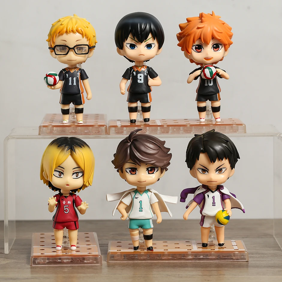Haikyu!! Tetsuro Kuroo kageyama Tobio Oikawa Tooru Ushijima Wakatoshi Q Ver. Anime Cartoon PVC Action Figure Toy
Haikyu!! Tetsuro Kuroo kageyama Tobio Oikawa Tooru Ushijima Wakatoshi Q Ver. Anime Cartoon PVC Action Figure Toy