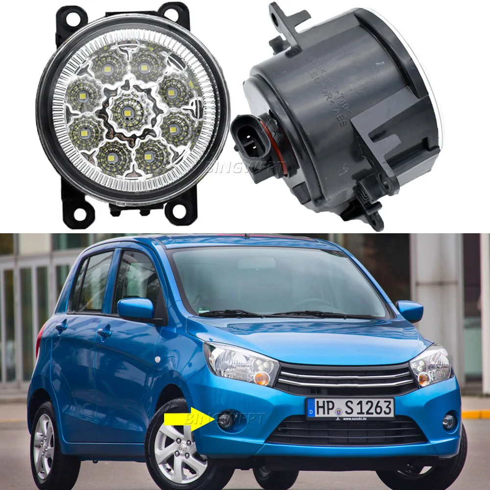 2Pieces Car LED Fog Light Assembly DRL 12V H11 Daytime Runinng Light Lamp Headlights for Suzuki Celerio 2015 2016 2017 2018 2019
2Pieces Car LED Fog Light Assembly DRL 12V H11 Daytime Runinng Light Lamp Headlights for Suzuki Celerio 2015 2016 2017 2018 2019