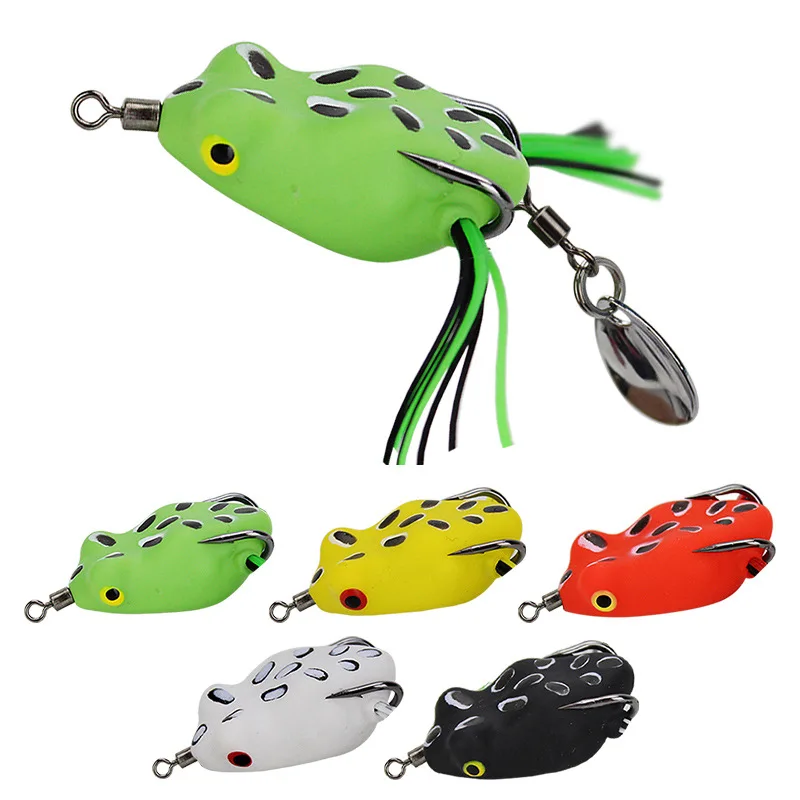 5color Mini 3.2cm 5.5g Thunder Frog Lure Soft Tube Bait Plastic Fishing Lure with Fishing Hooks Thunder Frog
5color Mini 3.2cm 5.5g Thunder Frog Lure Soft Tube Bait Plastic Fishing Lure with Fishing Hooks Thunder Frog