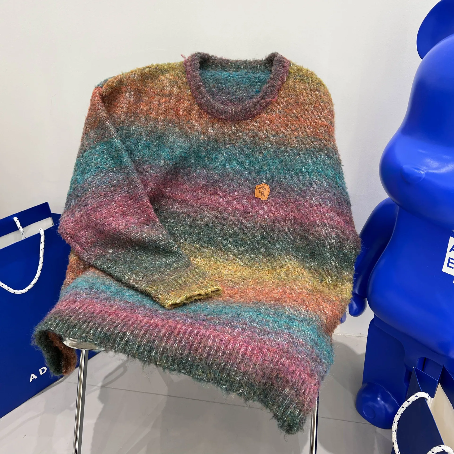 ADERERROR Wool Sweaters Men Women 1:1 Embroidery Logo Oversized Ader Error Knitted Pullover sweater women
ADERERROR Wool Sweaters Men Women 1:1 Embroidery Logo Oversized Ader Error Knitted Pullover sweater women