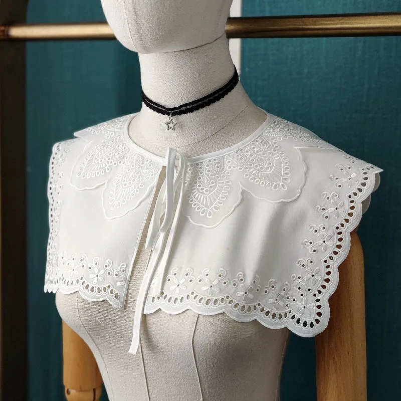 Linbaiway Korean Double-layer Large Square Fake Collar Shawl Ladies Dress Sweater Fake Collar Tops Dress Detachable Collars
Linbaiway Korean Double-layer Large Square Fake Collar Shawl Ladies Dress Sweater Fake Collar Tops Dress Detachable Collars