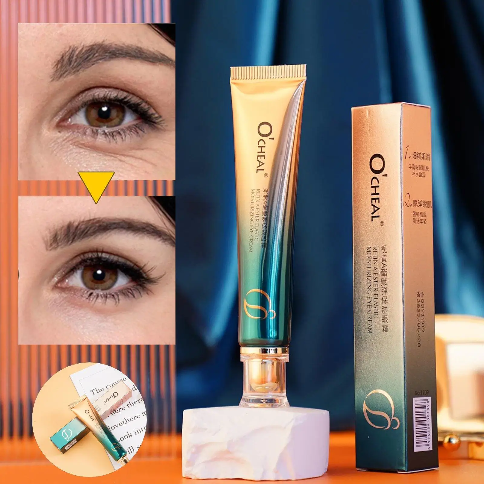 30g Anti-Wrinkle Eye Cream Fades Fine Lines Dark Circles Eye Serum Remove Eye Bags Puffiness Anti-Aging Firmness Eye Care
30g Anti-Wrinkle Eye Cream Fades Fine Lines Dark Circles Eye Serum Remove Eye Bags Puffiness Anti-Aging Firmness Eye Care