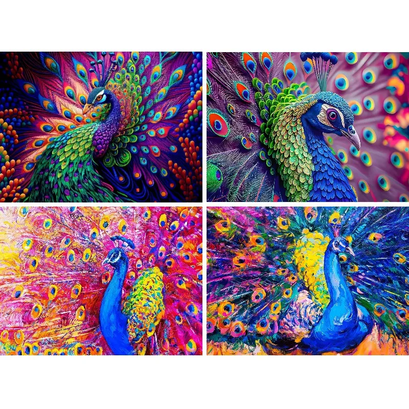 Colorful Peacock with Pink Blue Feather Diamond Painting Birds Rhinestone Cross Stitch Handmade DIY Diamond Mosaic Art Gift
Colorful Peacock with Pink Blue Feather Diamond Painting Birds Rhinestone Cross Stitch Handmade DIY Diamond Mosaic Art Gift