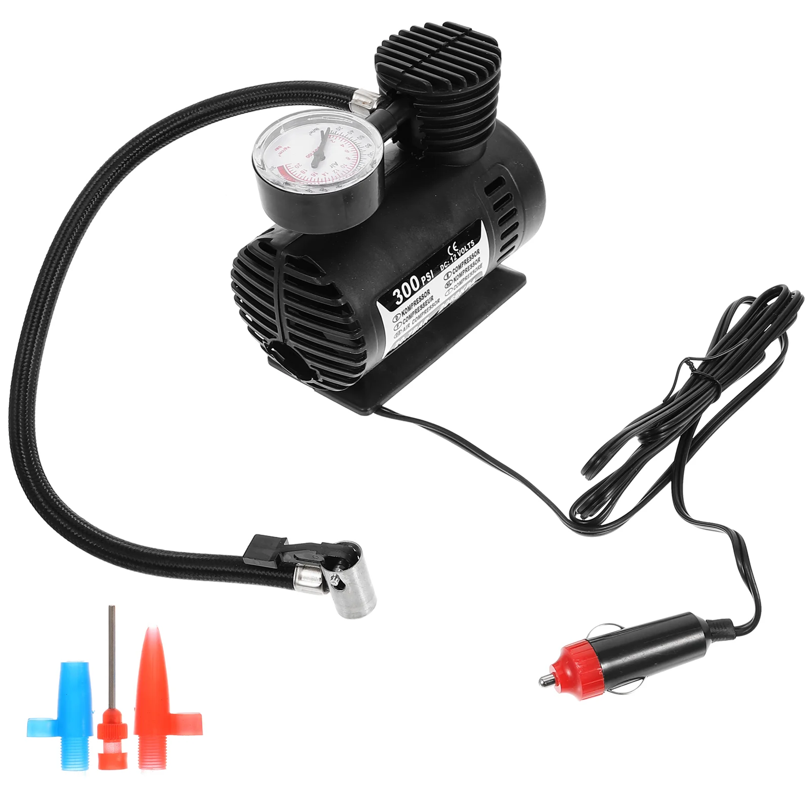 12 V Car Auto Electric Pump Micro Air Tire Inflator Pipe Compressor Barometer Tyre Mini 12V
12 V Car Auto Electric Pump Micro Air Tire Inflator Pipe Compressor Barometer Tyre Mini 12V