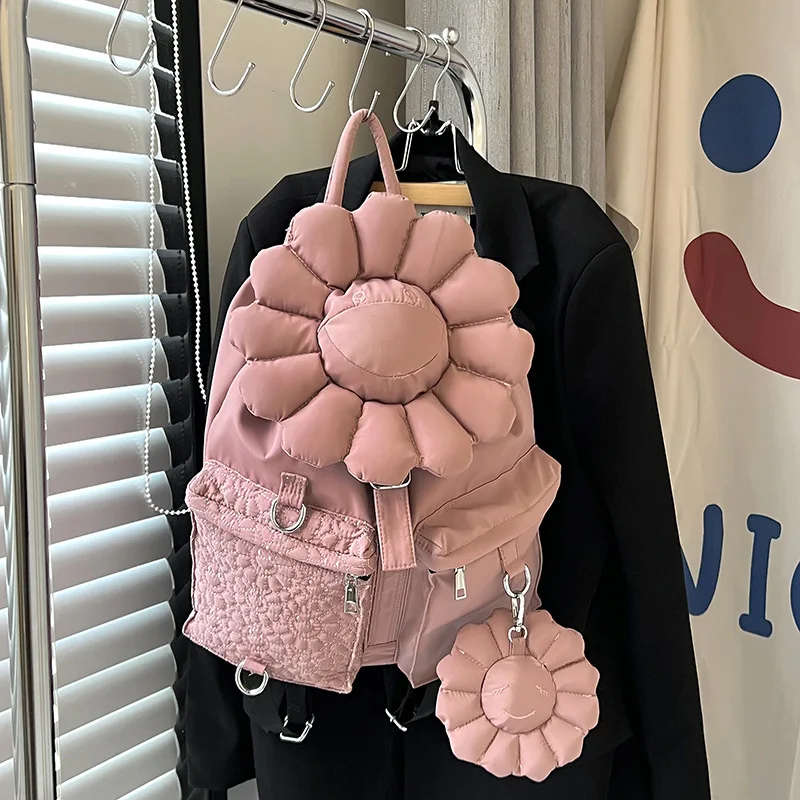 New Cute 3d Flowers Women Backpack Durable Fabric Nylon School Bag Pretty Style Girls School Backpack Female Travel Backpack
New Cute 3d Flowers Women Backpack Durable Fabric Nylon School Bag Pretty Style Girls School Backpack Female Travel Backpack