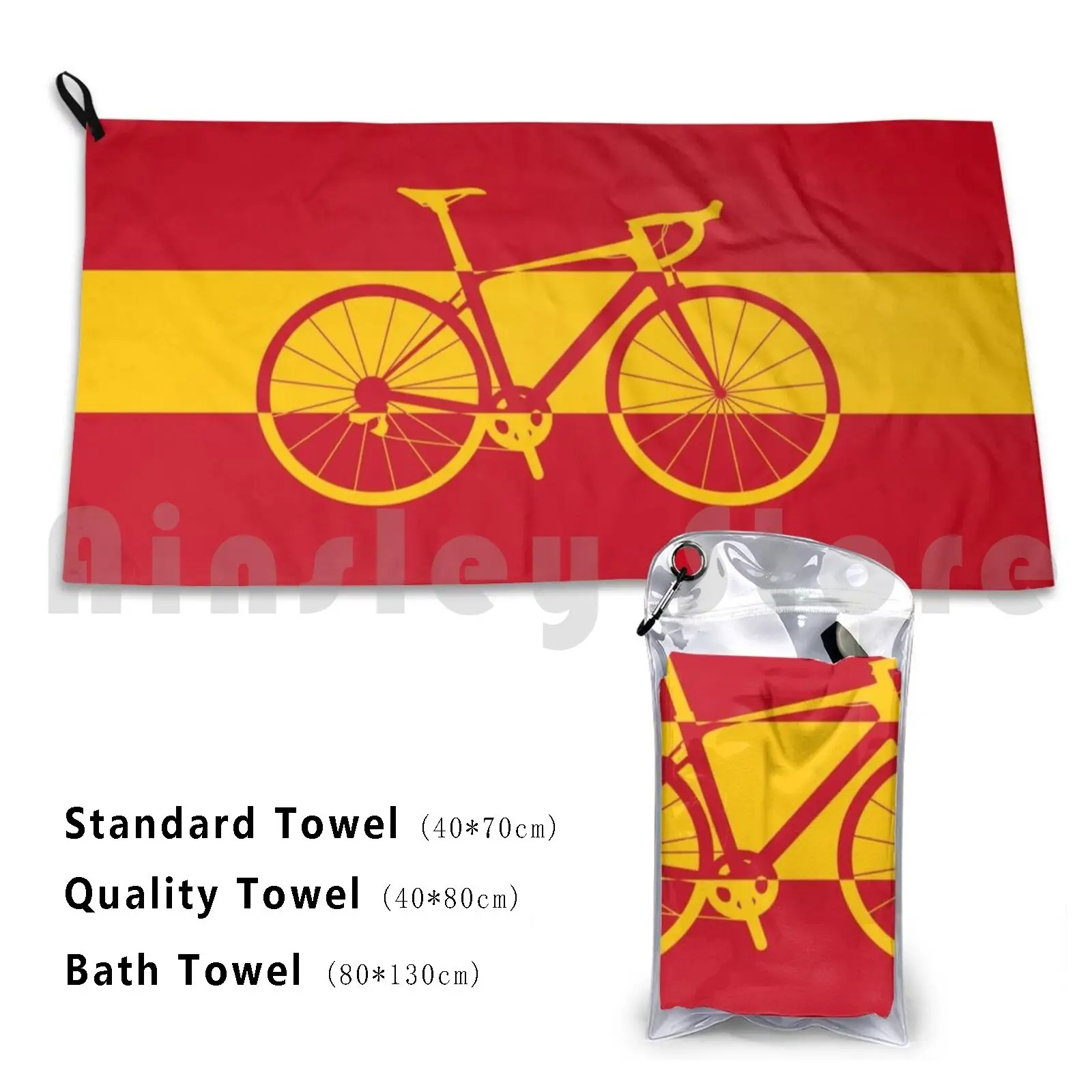 Bicycle Flag Spain Custom Towel Bath Towel Espanya Spania Spanish Seville Cyclist Flag Professional
Bicycle Flag Spain Custom Towel Bath Towel Espanya Spania Spanish Seville Cyclist Flag Professional