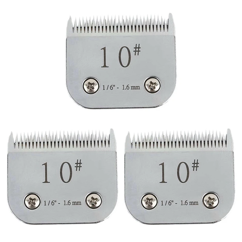 3X SK5 Dog Hair Clipper Blade 10 Replacement Hair Clipper Blade Electric Clipper Accessories
3X SK5 Dog Hair Clipper Blade 10 Replacement Hair Clipper Blade Electric Clipper Accessories