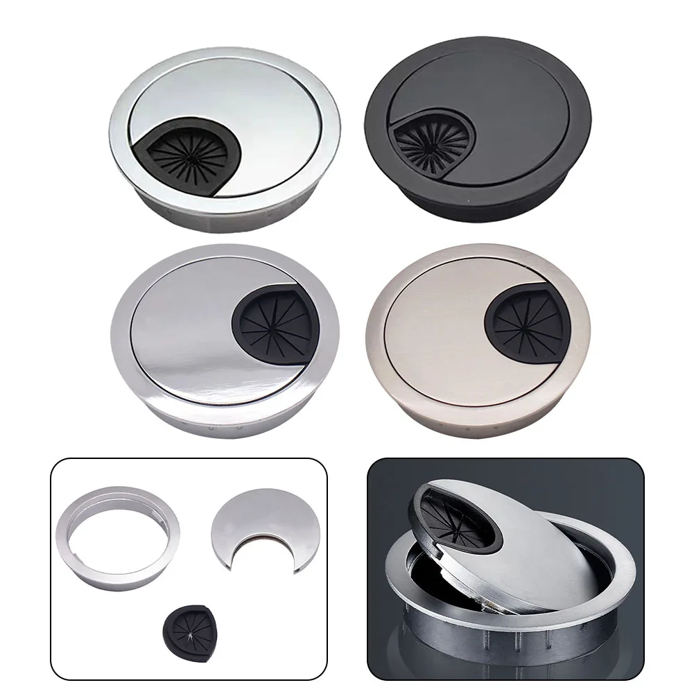 Zinc Alloy Threading Box Circular Threading Box Office Desktop Wiring Hole Cover Computer Cover Furniture Hardware Accessories
Zinc Alloy Threading Box Circular Threading Box Office Desktop Wiring Hole Cover Computer Cover Furniture Hardware Accessories