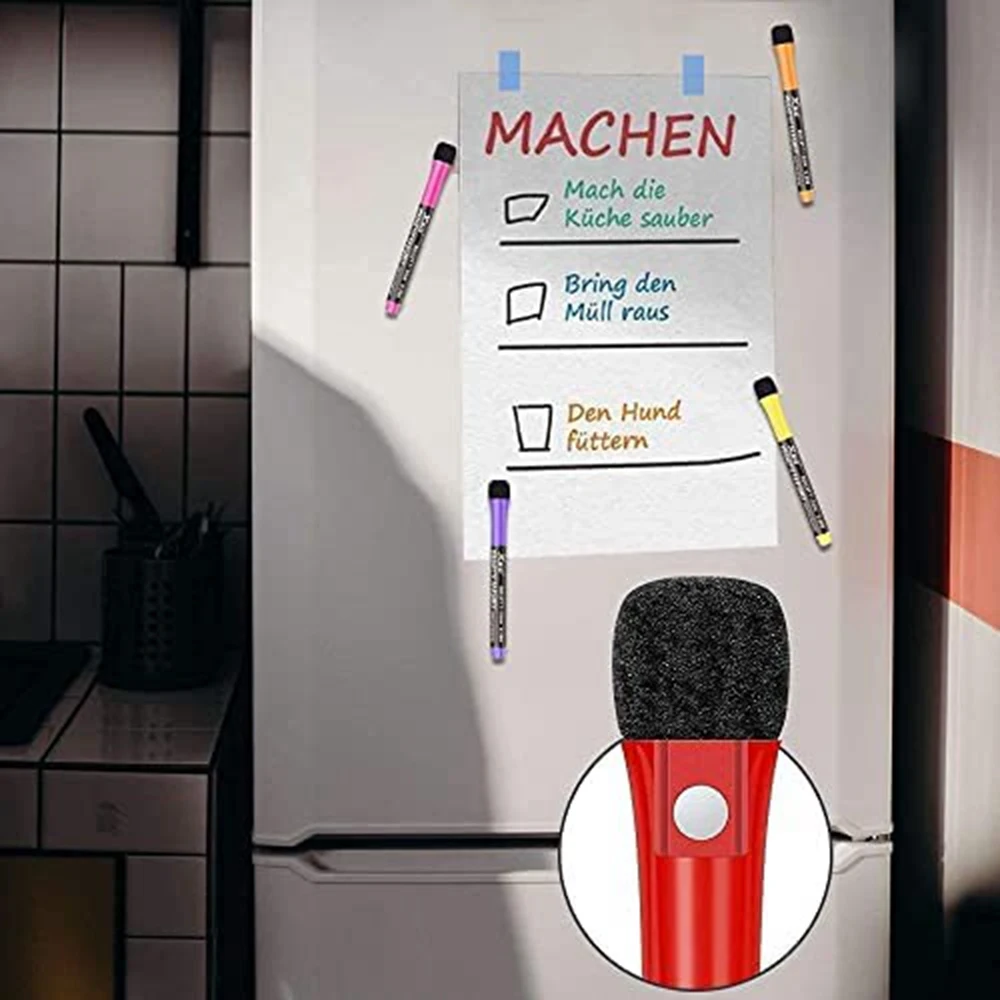 12Pc Magnetic Whiteboard Pens with Eraser Dry Wipe Markers Whiteboard Markers Outline Marker Pens White Board Markers
12Pc Magnetic Whiteboard Pens with Eraser Dry Wipe Markers Whiteboard Markers Outline Marker Pens White Board Markers