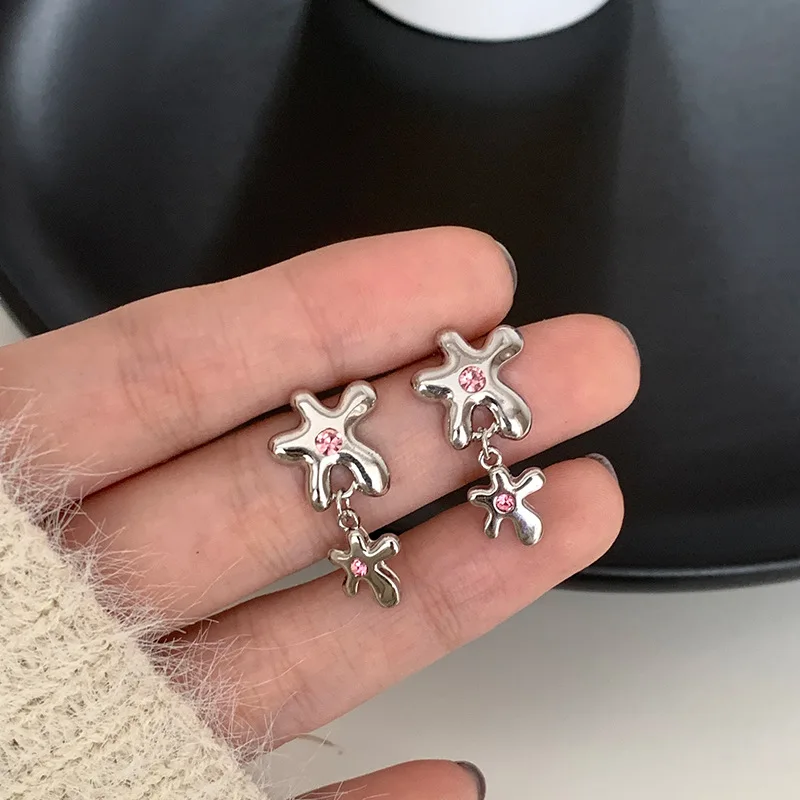 925 Silver Needle Flower Earrings Female Niche Design New Trendy Geometric Ear Stud Ear Clips Birthday Party Jewelry Gift
925 Silver Needle Flower Earrings Female Niche Design New Trendy Geometric Ear Stud Ear Clips Birthday Party Jewelry Gift