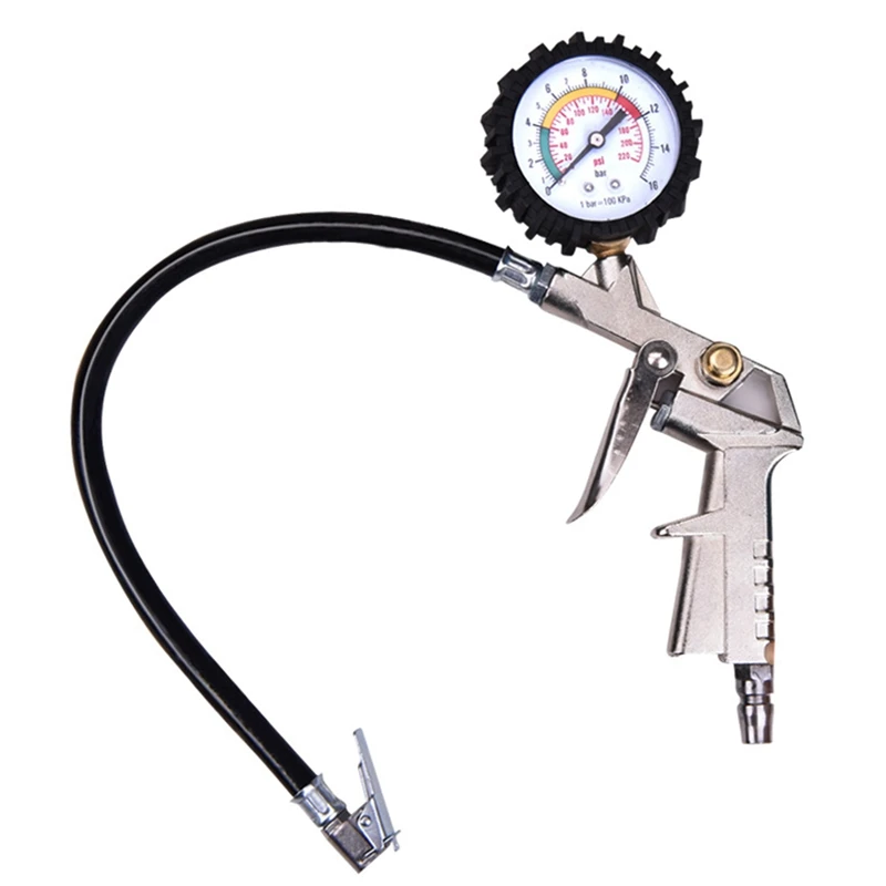 Multifunctional Mechanical Tire Pressure Gauge, High-Precision Tire Pressure Inflation And Deflation Monitor 
Multifunctional Mechanical Tire Pressure Gauge, High-Precision Tire Pressure Inflation And Deflation Monitor