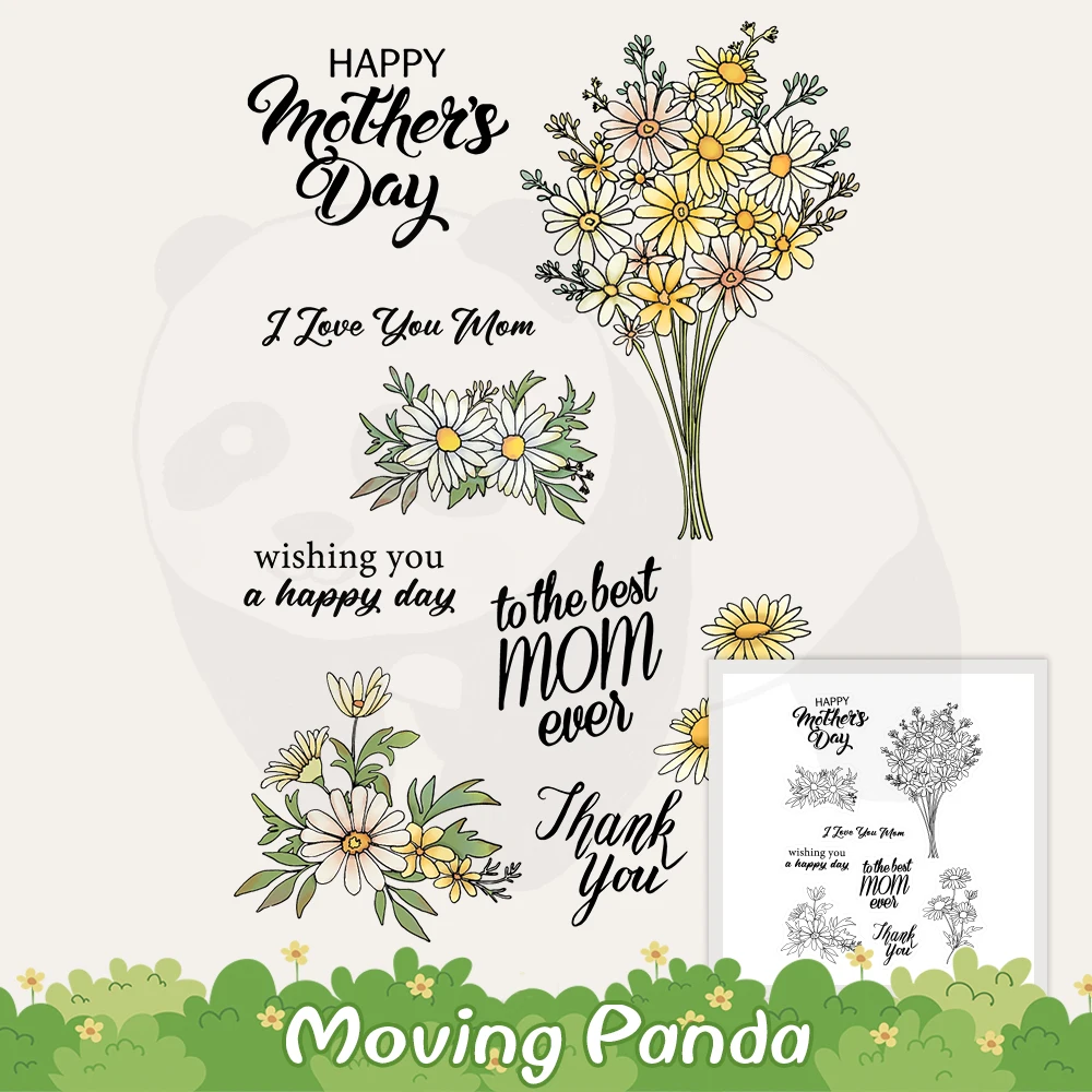 Spring Blooming Daisy Flowers Floral Cutting Dies Clear Stamp DIY Scrapbooking Stencil Metal Cut Dies Stamps Card Album Decor
Spring Blooming Daisy Flowers Floral Cutting Dies Clear Stamp DIY Scrapbooking Stencil Metal Cut Dies Stamps Card Album Decor