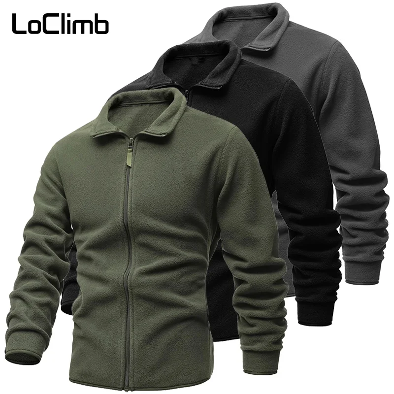 LoClimb Spring Men's Military Tactical Fleece Jacket Men Hunting Coat Man Winter Winbreaker Male Trekking Hiking Jackets AM451
LoClimb Spring Men's Military Tactical Fleece Jacket Men Hunting Coat Man Winter Winbreaker Male Trekking Hiking Jackets AM451