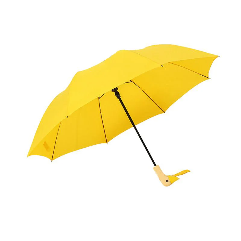 Creative Personality Cute Duck Head Sun And Rain Dual-use Umbrella Korean Couple Students Folding Sunny Umbrella
Creative Personality Cute Duck Head Sun And Rain Dual-use Umbrella Korean Couple Students Folding Sunny Umbrella