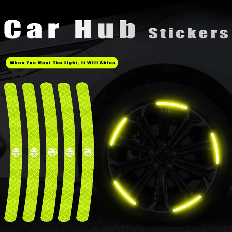 20piece High Reflective Stripe Tape Motorcycle Auto Wheel Hub Sticker Luminous Universal Stickers For MG Logo
20piece High Reflective Stripe Tape Motorcycle Auto Wheel Hub Sticker Luminous Universal Stickers For MG Logo