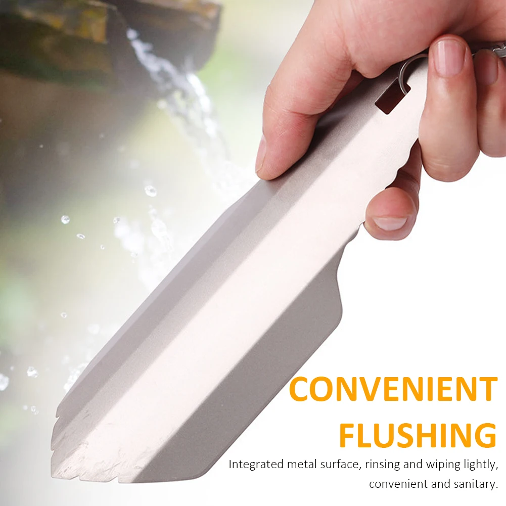 Ultralight Titanium Camping Shovels Garden Hand Shovel Small Trowel With Storage Bag For Outdoor Hiking Backpacking Trowel
Ultralight Titanium Camping Shovels Garden Hand Shovel Small Trowel With Storage Bag For Outdoor Hiking Backpacking Trowel