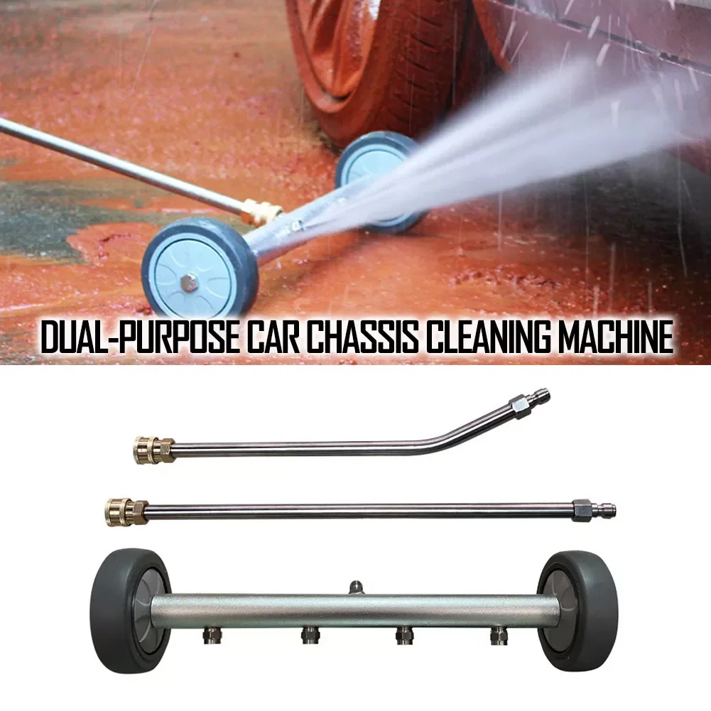 Car Pressure Power Washer Undercarriage Under Cleaner 4000 PSI Water Broom With Two Extension Rods
Car Pressure Power Washer Undercarriage Under Cleaner 4000 PSI Water Broom With Two Extension Rods