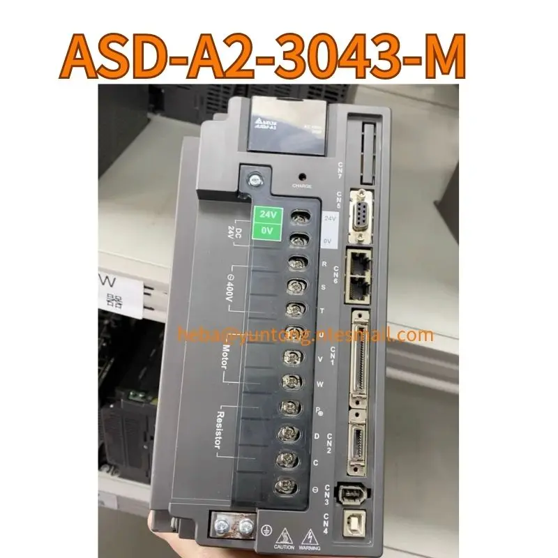 Used ASD-A2-3043-M servo drive 3KW 
Used ASD-A2-3043-M servo drive 3KW