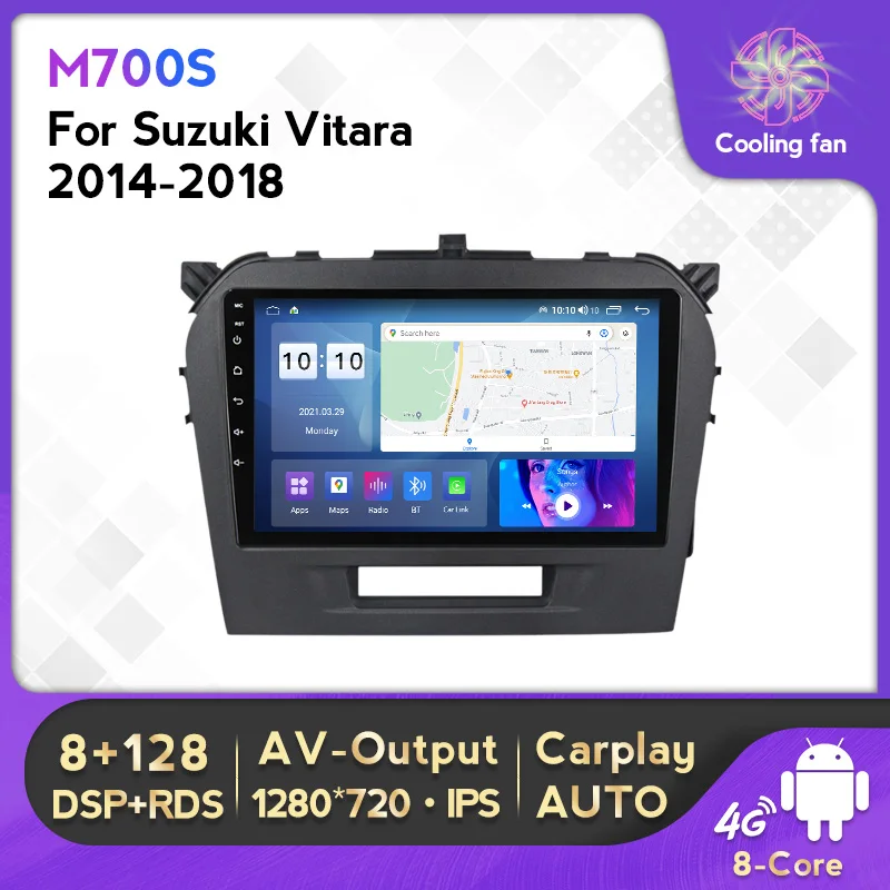 FYT 7862S Android 12 Car Radio Multimedia Player For Suzuki Vitara 2014 2015 2016 2017 2018 BT Carplay Auto 4G Lte RDS DSP WIFI
FYT 7862S Android 12 Car Radio Multimedia Player For Suzuki Vitara 2014 2015 2016 2017 2018 BT Carplay Auto 4G Lte RDS DSP WIFI
