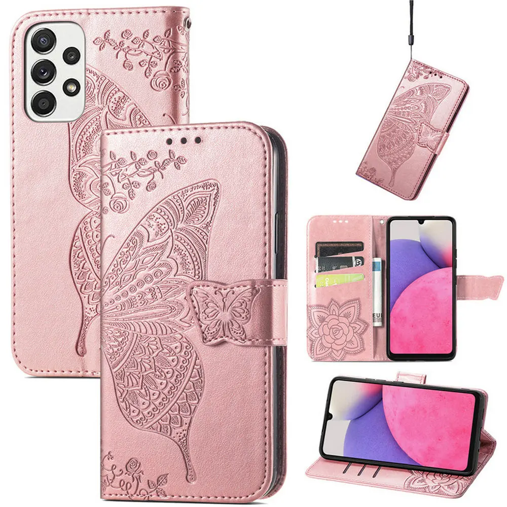 Flip Wallet Case for Samsung Galaxy A33 5G 2022 Luxury 3D Emboss Butterfly Leather Cover for Galaxy A33 Case A 33 Card Slot Etui
Flip Wallet Case for Samsung Galaxy A33 5G 2022 Luxury 3D Emboss Butterfly Leather Cover for Galaxy A33 Case A 33 Card Slot Etui
